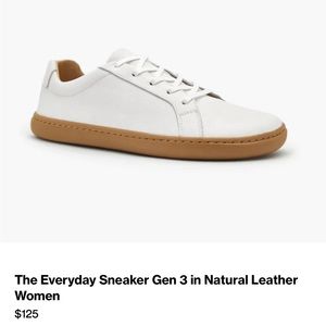 NEW ORIGO THE EVERYDAY SNEAKER GEN 3 IN NATURAL LEATHER WOMEN